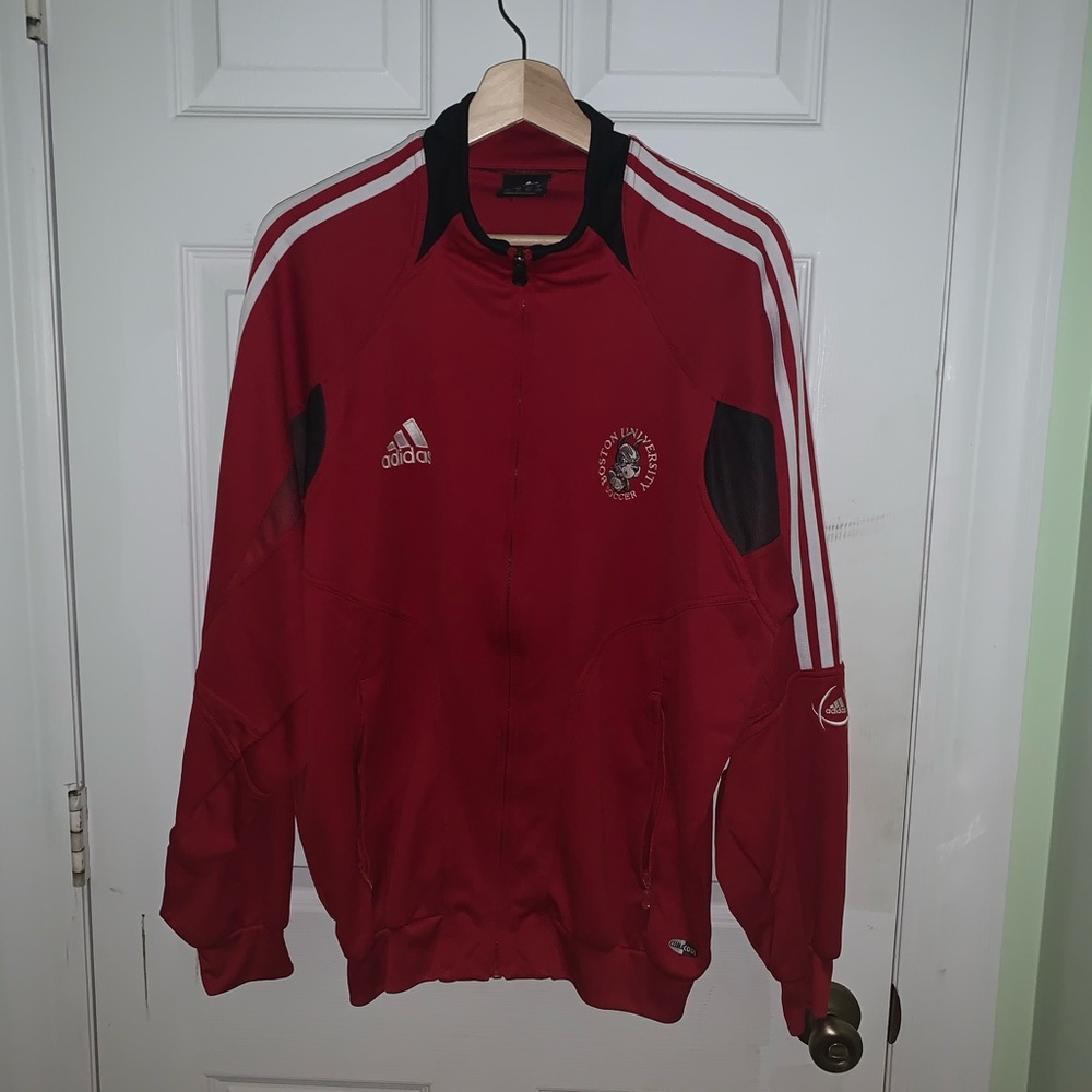 ADIDAS BOSTON UNIVERSITY SOCCER SWEATER